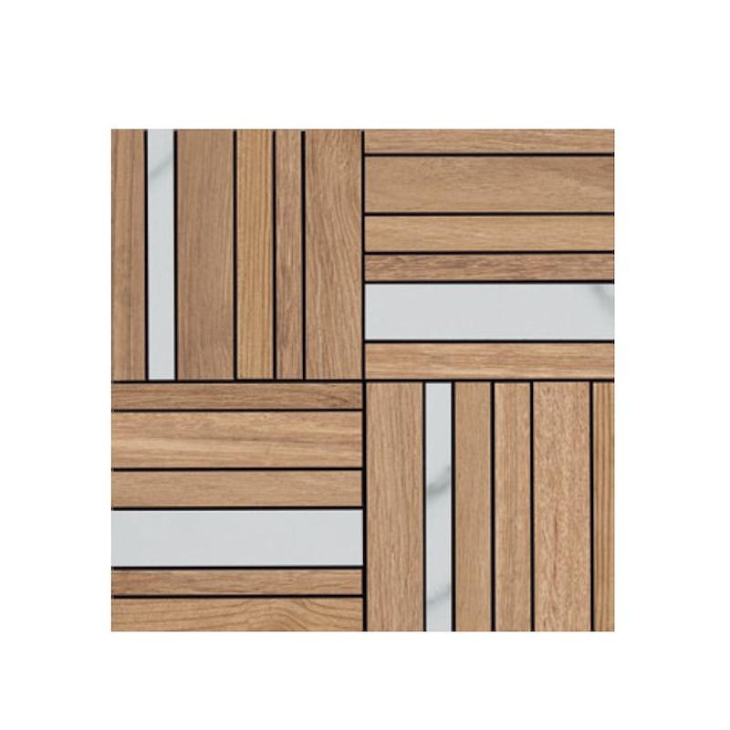 La Fabbrica AVA HONEY WOOD Mosaico Rigato Mix 5 Essenze 30x30 cm 8.8 mm Matte