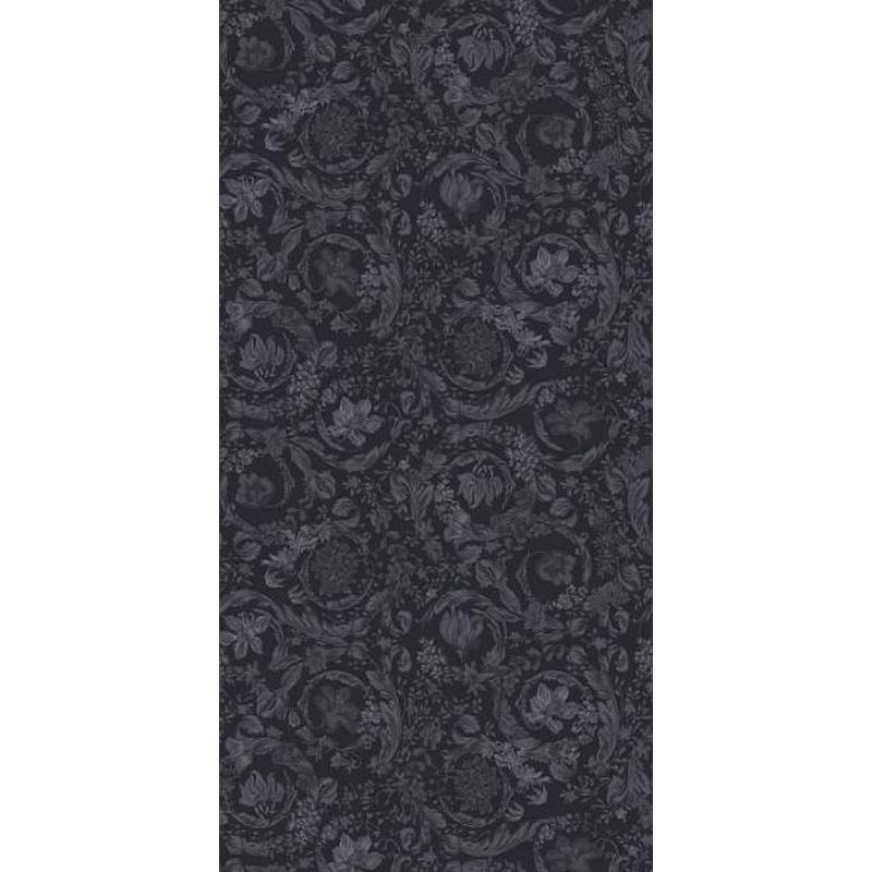 VERSACE ICONS BLACK BAROCCO GARDEN 60x120 cm 7 mm Matte