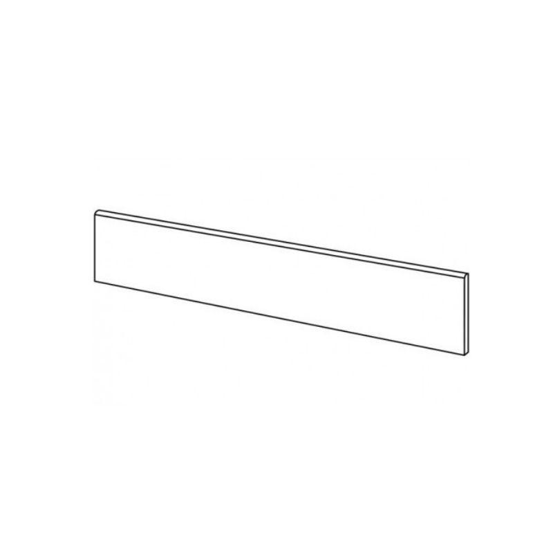 ABK INTERNO 9 WIDE BATTISCOPA SILVER 5,5x80 cm 8.5 mm Matte