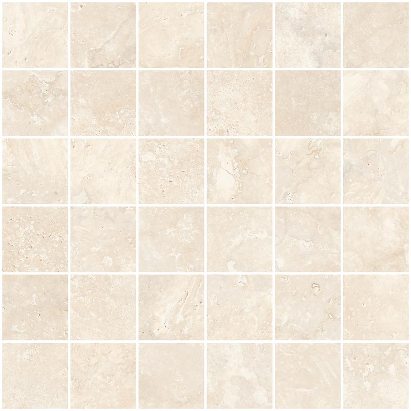 Ceramica Sant'Agostino INVICTUS CROSS MOSAICO IVORY 30x30 cm 9 mm Matte