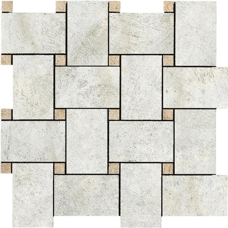 La Fabbrica AVA JUNGLE STONE BONE INTRECCIO 30x30 cm 8.8 mm Matte