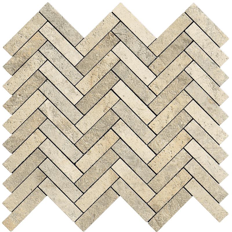 La Fabbrica AVA JUNGLE STONE DESERT LISCA DI PESCE 30x30 cm 8.8 mm Matte