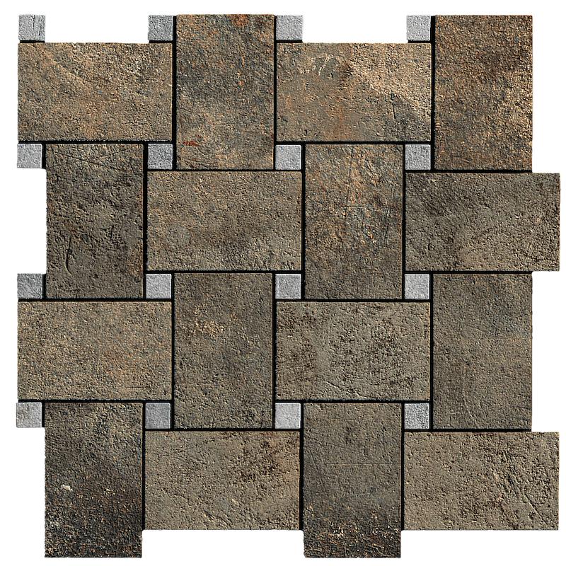 La Fabbrica AVA JUNGLE STONE WILD INTRECCIO 30x30 cm 8.8 mm Matte