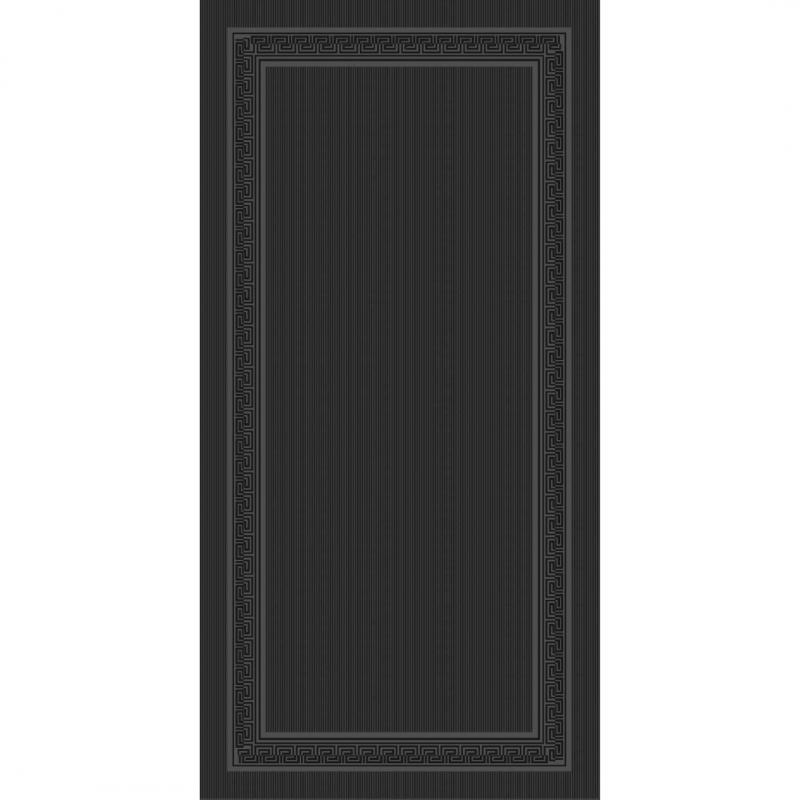 VERSACE LA GRECA SIGNATURE Boiserie Black 60x120 cm 7 mm Matte