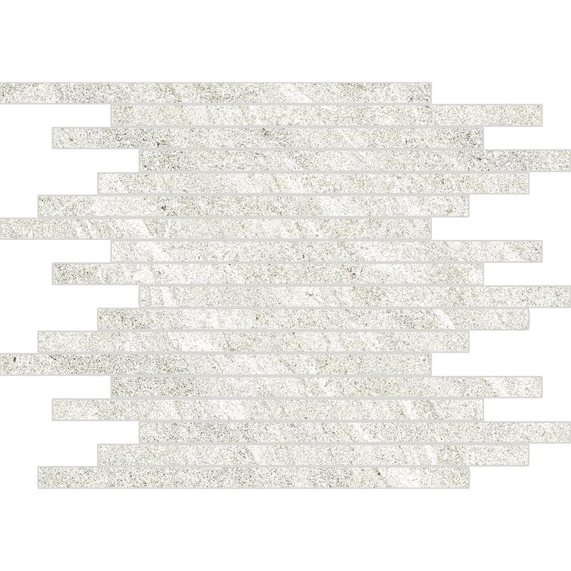 Tuscania LIMESTONE Mosaico Asimmetrico Ice 30x30 cm 9.5 mm Matte