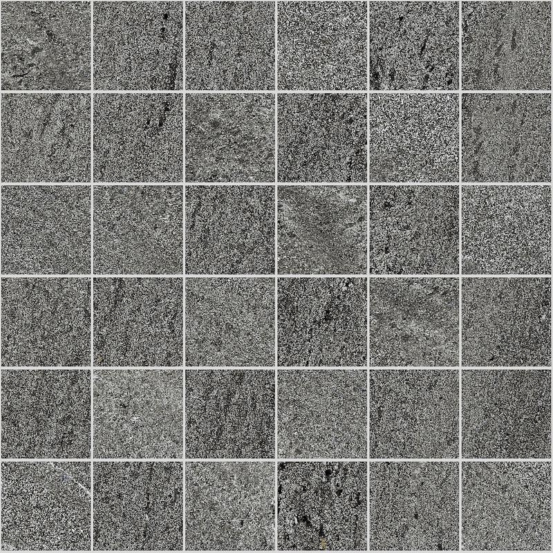 Tuscania LIMESTONE Mosaico Coal 30x30 cm 9.5 mm Matte