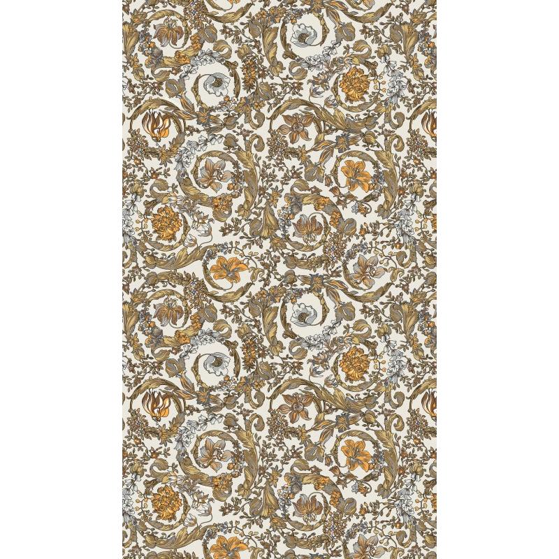 VERSACE MANIFESTO Barocco Garden White 120x280 cm 6 mm Lux