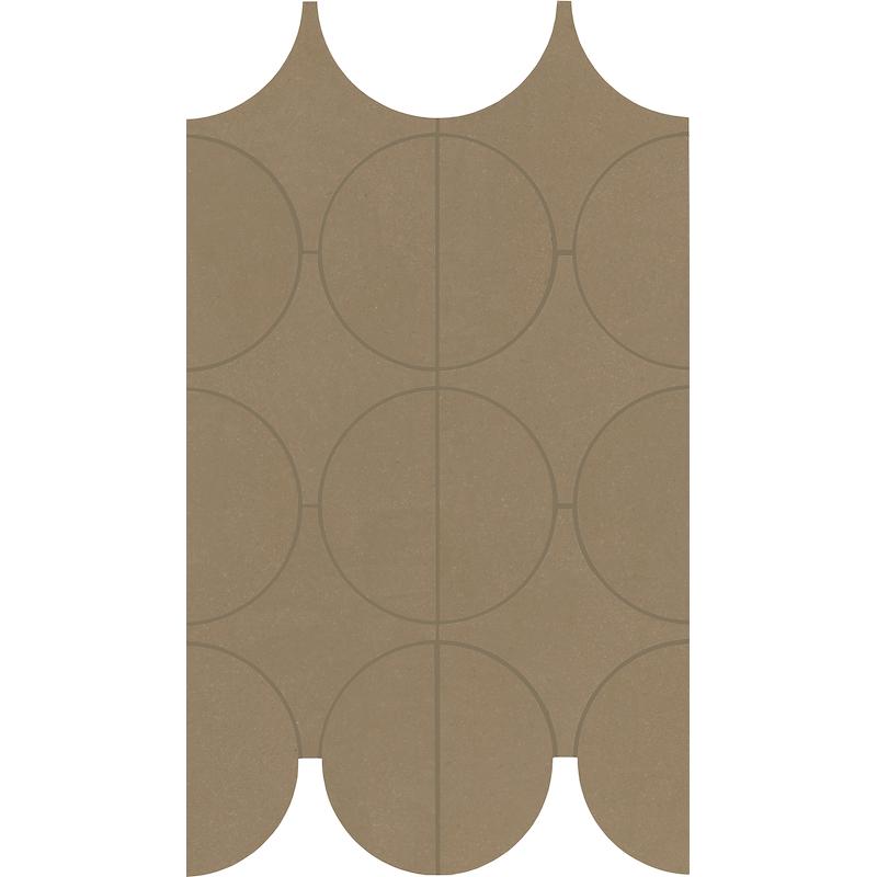 Marazzi CEMENTUM MOSAICO OLIVE CERCHI 23,8x41,4 cm 10 mm Matte