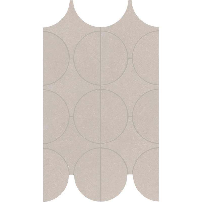 Marazzi CEMENTUM MOSAICO SAND CERCHI 23,8x41,4 cm 10 mm Matte