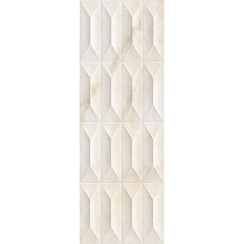 Marazzi MARBLEPLAY STRUTTURA GEM 3D IVORY 30x90 cm 10 mm Matte