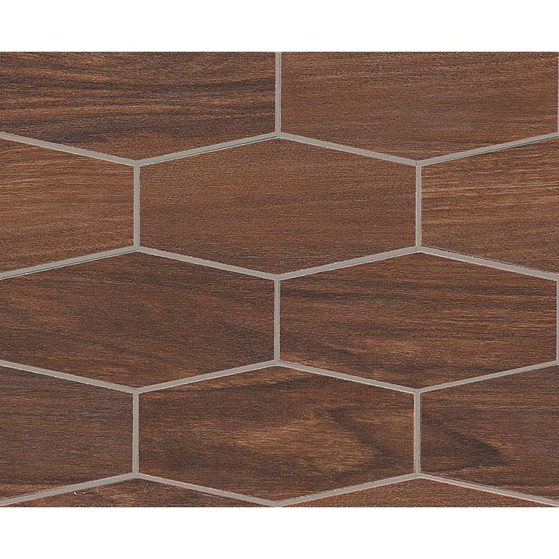 Marazzi TREVERKCHIC NOCE AMERICANO MOSAICO 25x30 cm 10.5 mm Matte