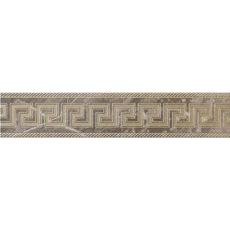 VERSACE MARBLE FASCIA  GRECA GRIGIO 11,5x58,5 cm 9.5 mm Lapped