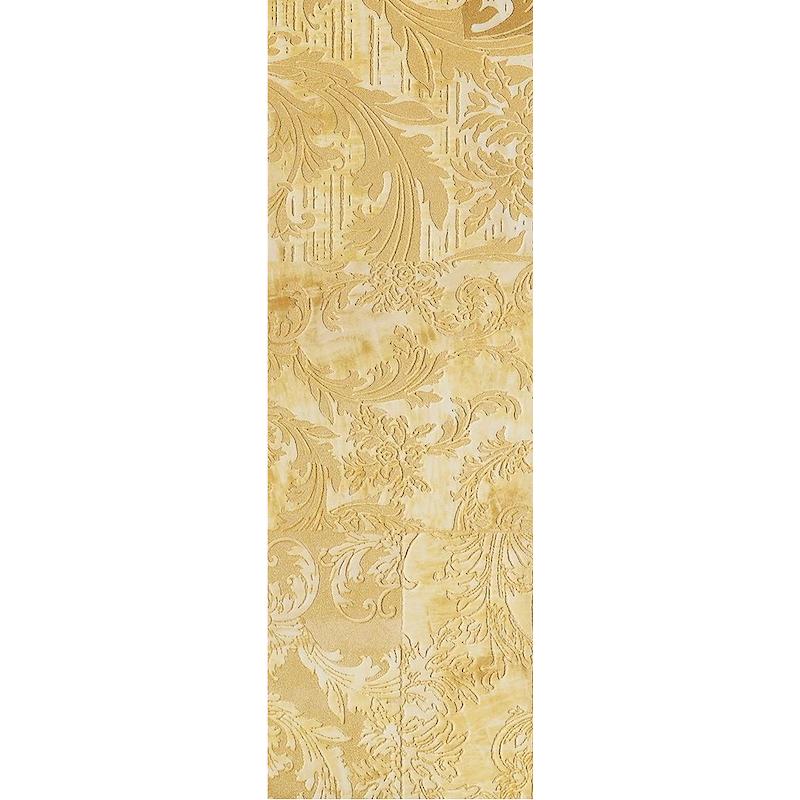 VERSACE MARBLE FASCIA  PATCHWORK ORO 19,5x58,5 cm 9.5 mm Lapped