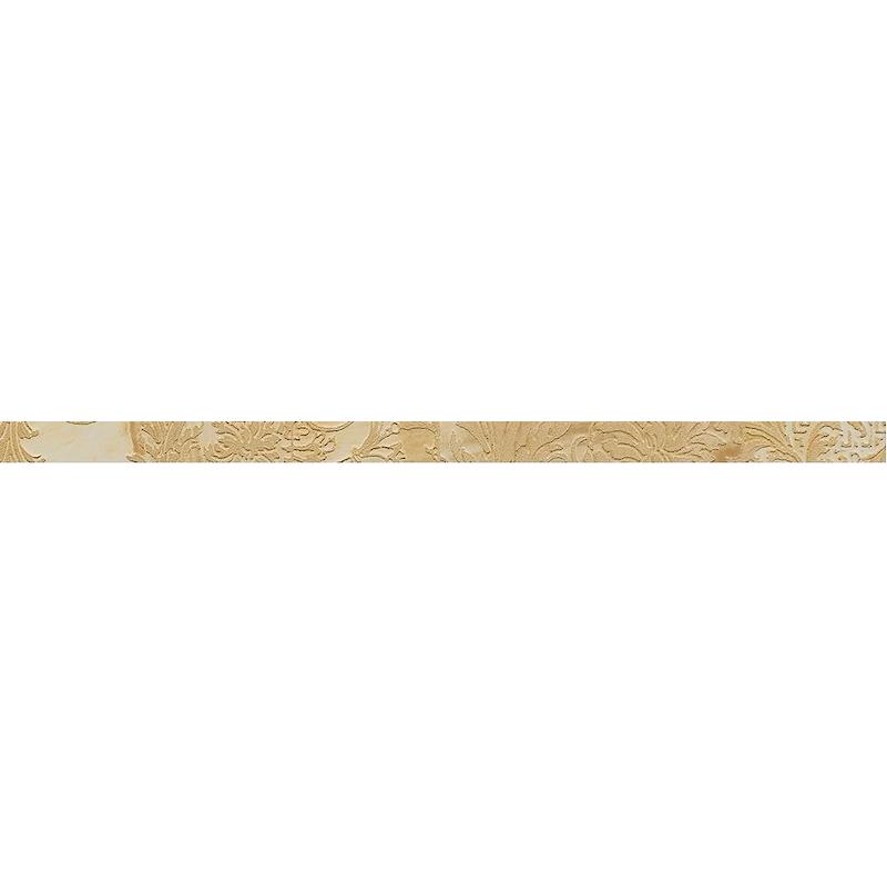 VERSACE MARBLE FASCIA  PATCHWORK ORO 2,7x58,5 cm 9.5 mm Lapped