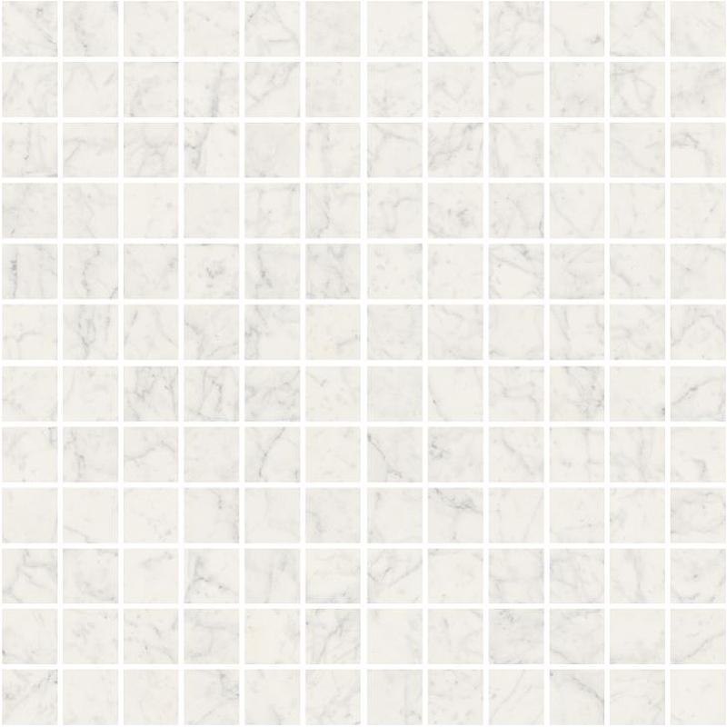 FIORANESE MARMOREA BIANCO GIOIA EFFECT MOSAICO 2,5X2,5 30x30 cm 10 mm polished