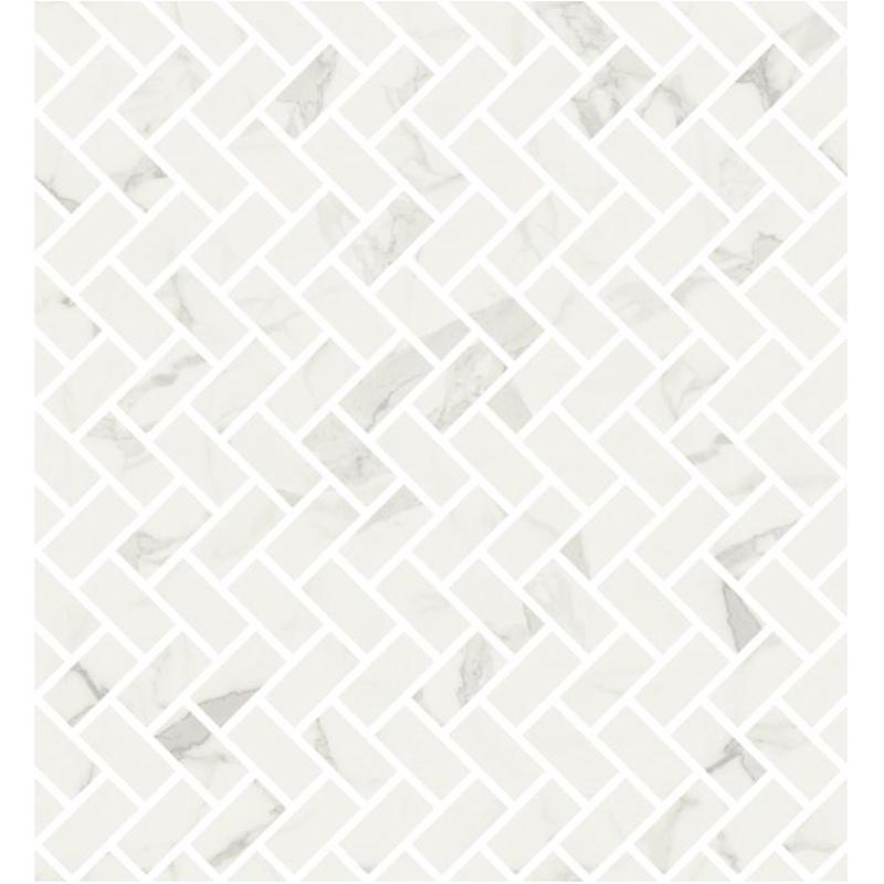 FIORANESE MARMOREA BIANCO STATUARIO EFFECT MOSAICO LISCA 30x32 cm 10 mm polished