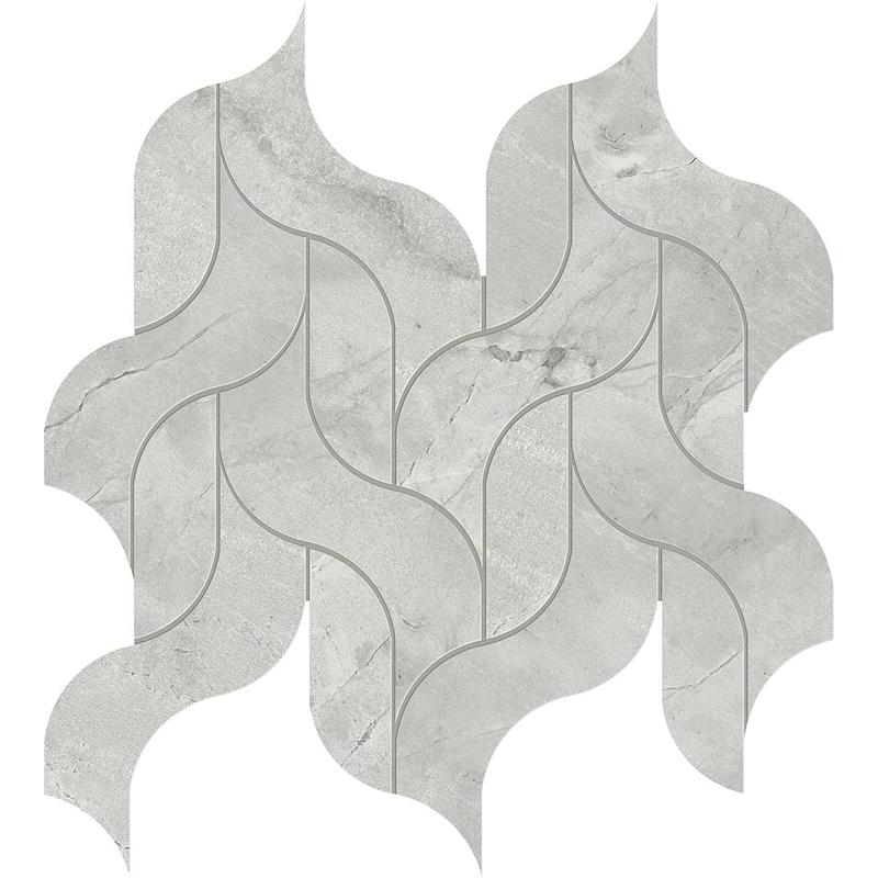 Atlas Concorde MARVEL X Mosaico Waterfall Grey Cloud 30,5x27,7 cm 9 mm Lapped