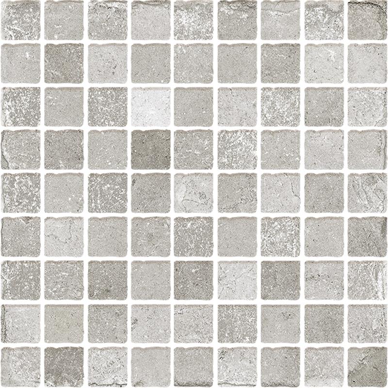 Onetile Mediterranean Stone Mosaico 3x3 Taurina Grigia 30x30 Matte