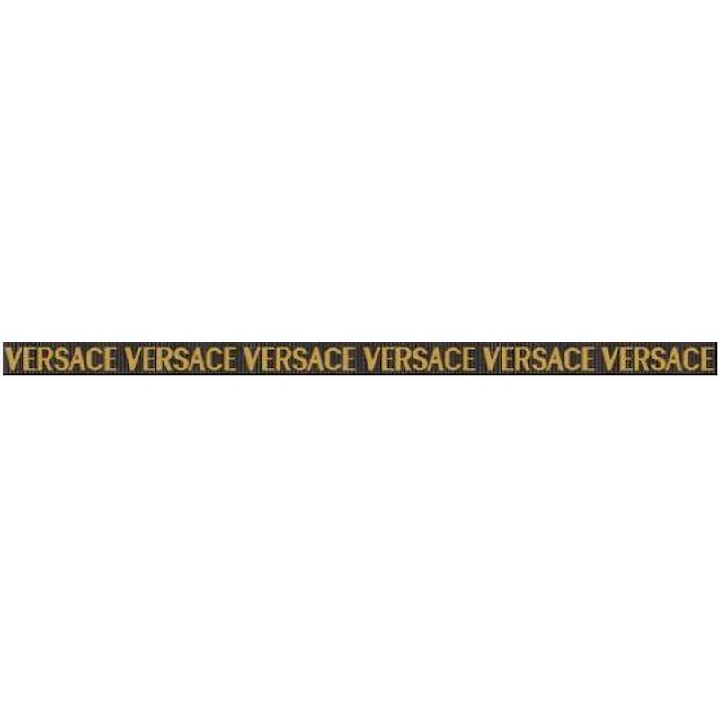 VERSACE METEORITE LISTELLO FIRMA MOKA/ORO 2,7x60 cm 9.5 mm Matte