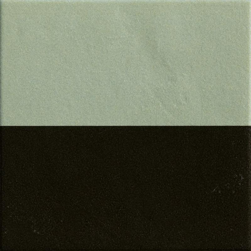Mutina MATTONELLE MARGHERITA ANTI SLIP BLACK GREEN 20,5x20,5 cm 10 mm Silk / Semi Glossy