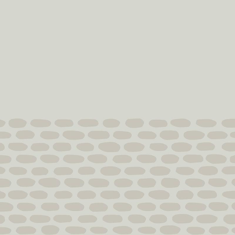 Mutina TAPE COBBLE HALF WHITE 20,5x20,5 cm 10 mm glazed