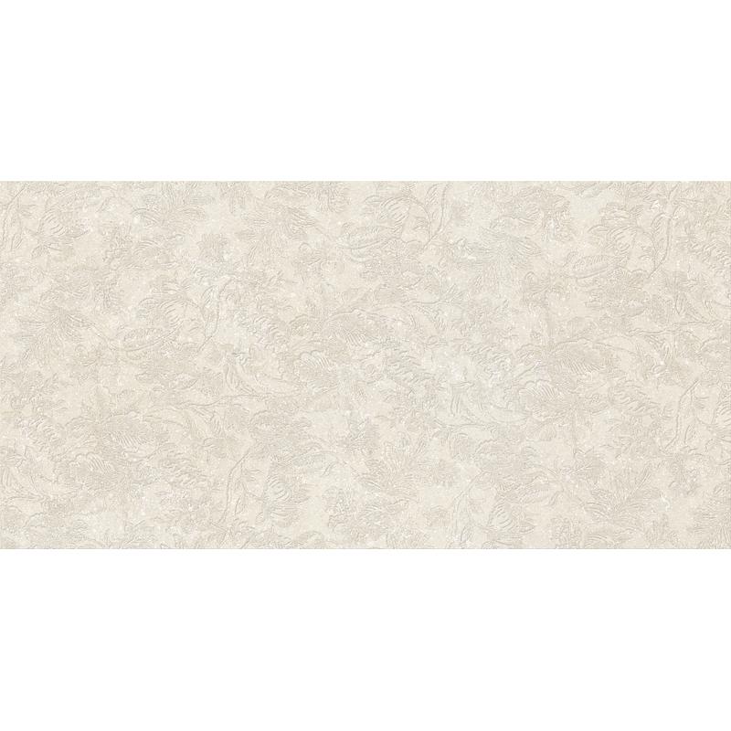 Marazzi MYSTONE BERICI Decoro Flora Beige 60x120 cm 9 mm Matte