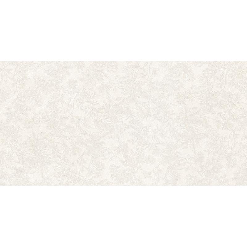 Marazzi MYSTONE BERICI Decoro Flora Bianco 60x120 cm 9 mm Matte