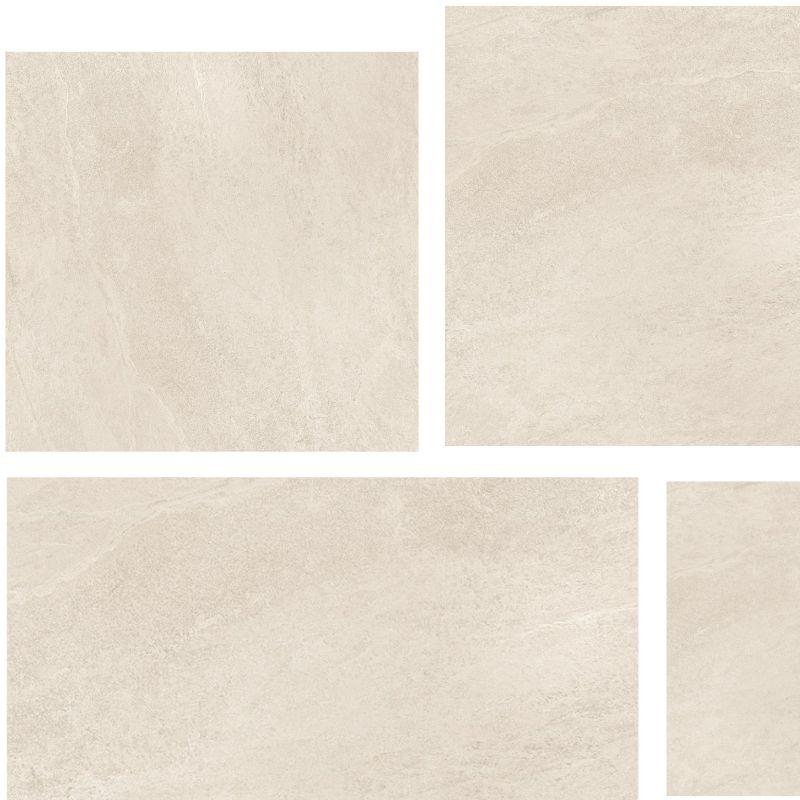 NOVABELL NORGESTONE Modulo 3 Formati Ivory 60x90 cm 20 mm Structured