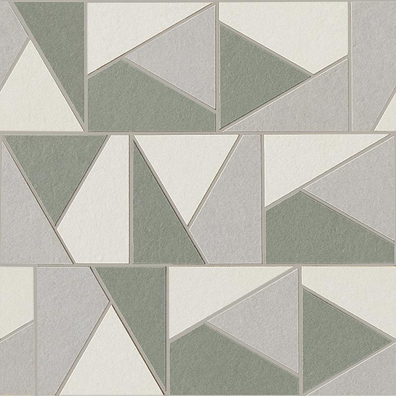 ITALGRANITI NUANCES Mosaico Triangoli Mix Freddo 1 30x30 cm 9 mm Matte