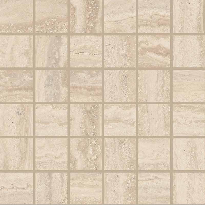 KEOPE OMNIA Mosaico Romano Sand 30x30 cm 9 mm Structured