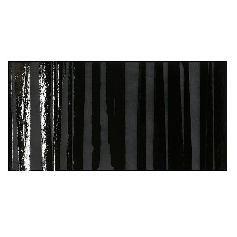NOVABELL PARIS Decoro Brosse Noir 40x80 cm 9 mm Matte