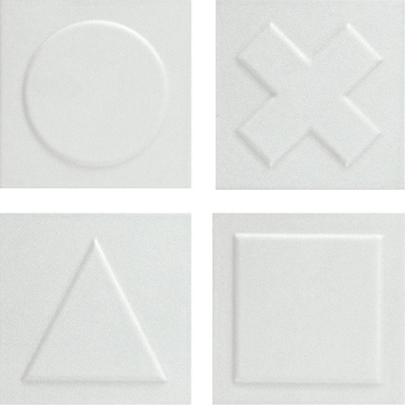 Bardelli PLAY PLAY 1 - Bianco 12,5x12,5 cm 8.5 mm Matte