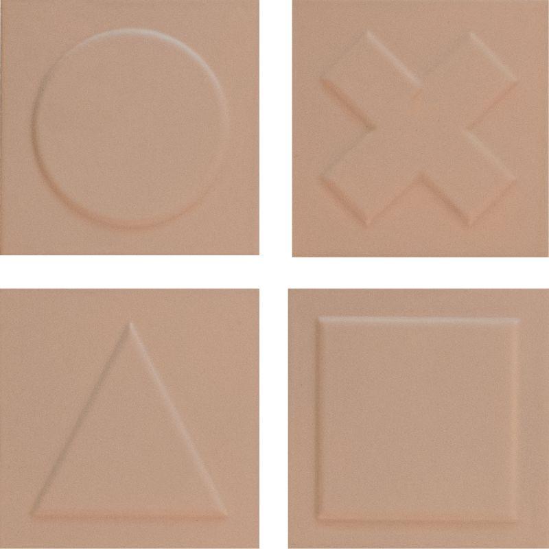 Bardelli PLAY PLAY 4 - Beige 12,5x12,5 cm 8.5 mm Matte