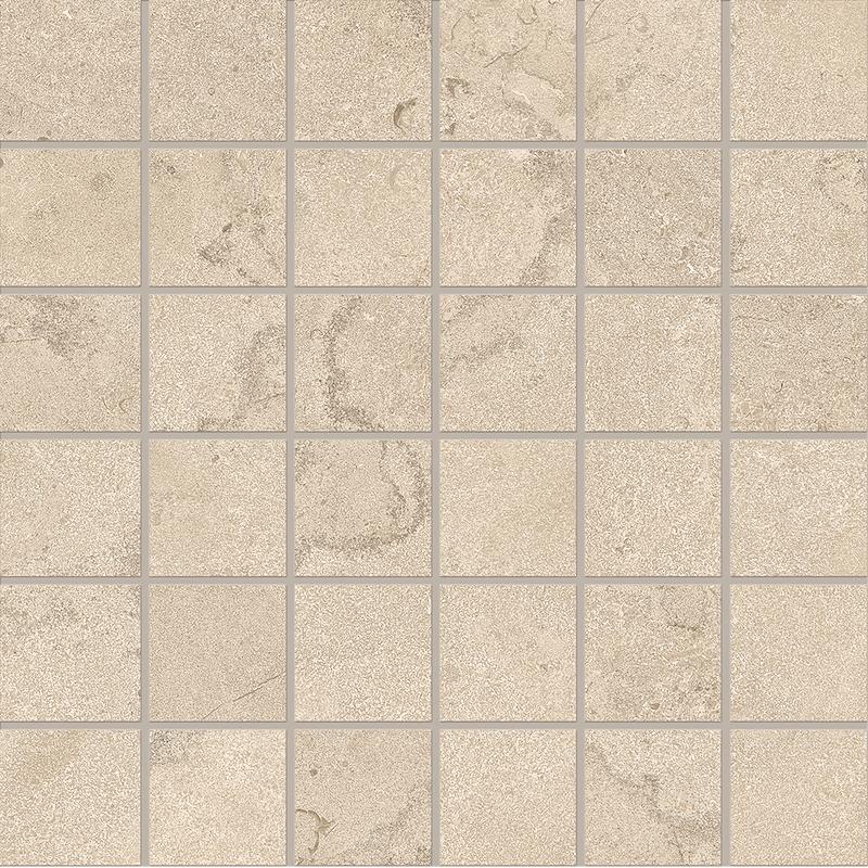 ERGON PORTLAND STONE Mosaico 5x5 Sand Cross Cut 30x30 cm 9 mm Matte