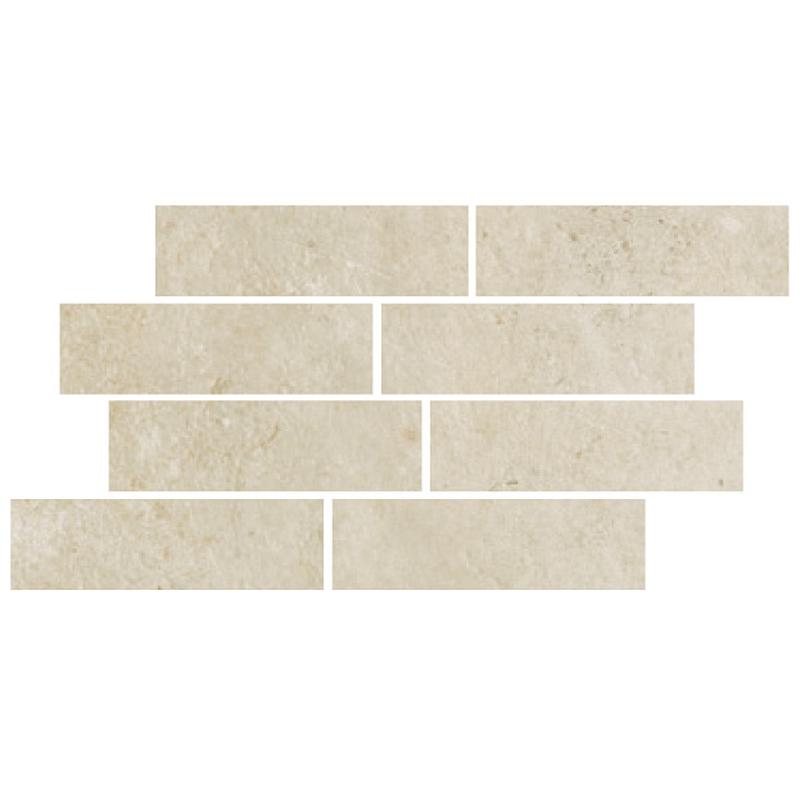 Serenissima PROMENADE Mosaico Bricks Sabbia 24x40 cm 9.5 mm Matte