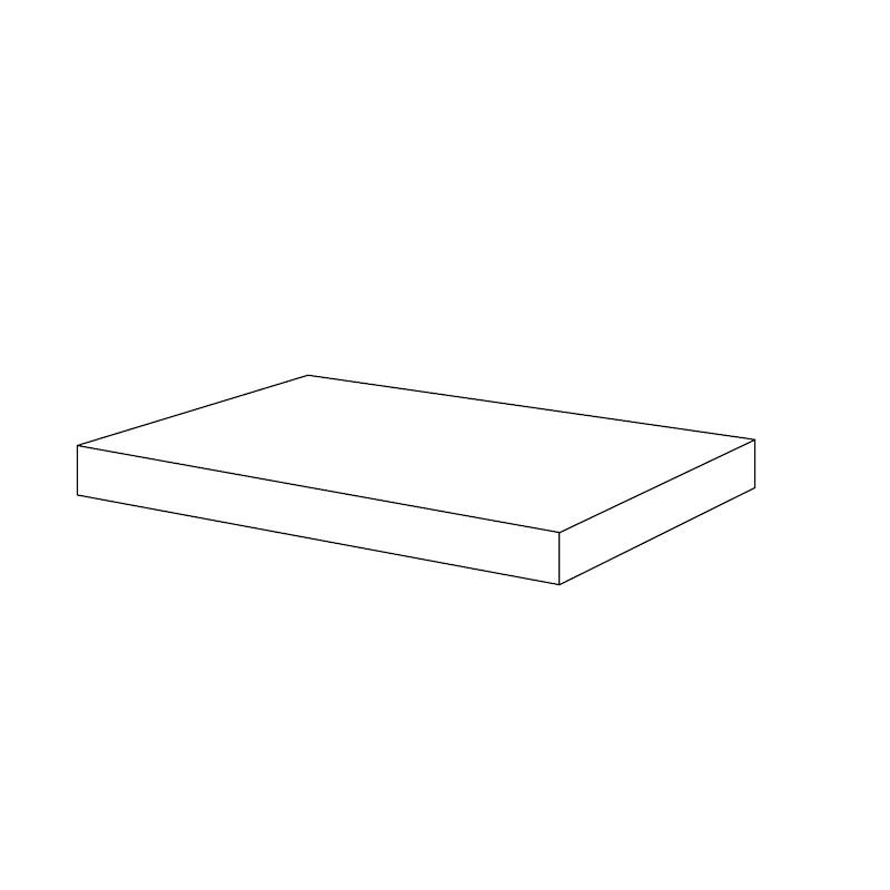 PROVENZA Q_STONE ANGOLARE L SX ICE 30x30x3 cm 9.5 mm Matte