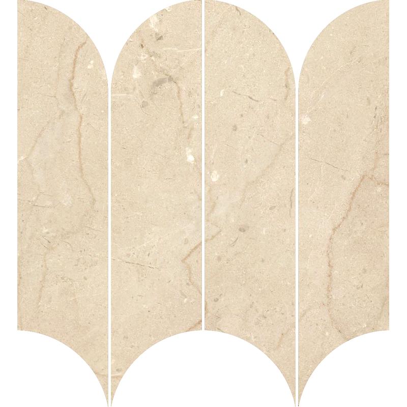 Ragno INCANTO Mosaico Ventaglio Beige Alicante 28x31 cm 10 mm Glossy