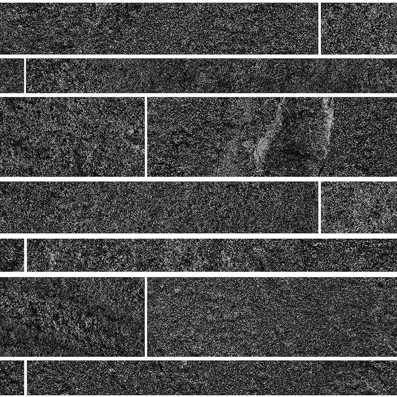 Magica RETREAT Brick Wall Quarzite Black 30x60 cm 9 mm Matte