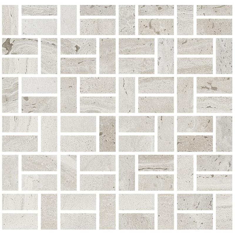 COEM REVERSO2 Mosaico Bricks Silver 30x30 cm 10 mm Lux