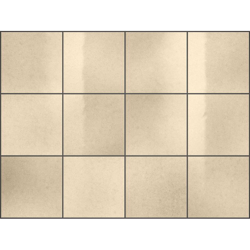 Ceramica Vogue RIFLESSI Avorio 10x10 cm 7 mm Lux