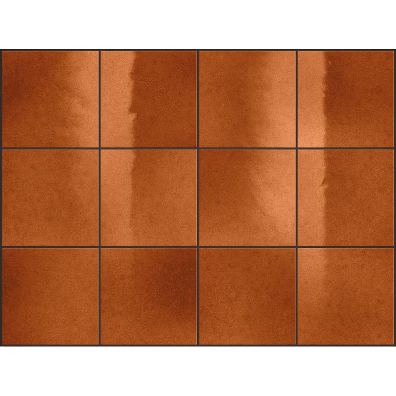 Ceramica Vogue RIFLESSI RUGGINE 10x10 cm 7 mm Lux