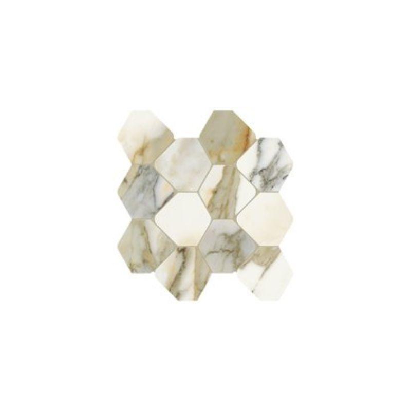 Marca Corona SCULTOREA Tessere Rombo Calacatta Vena Antica 44,2x35,6 cm 9 mm Reflex