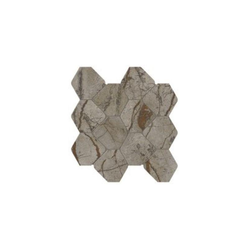 Marca Corona SCULTOREA Tessere Rombo River Grey 44,2x35,6 cm 9 mm Reflex