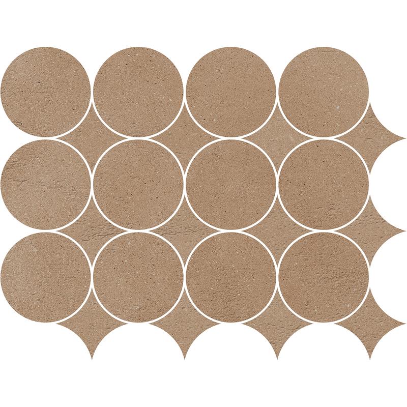 Marazzi SLOW Mosaico Circolare Coccio 32,1x41,6 cm 9 mm Matte