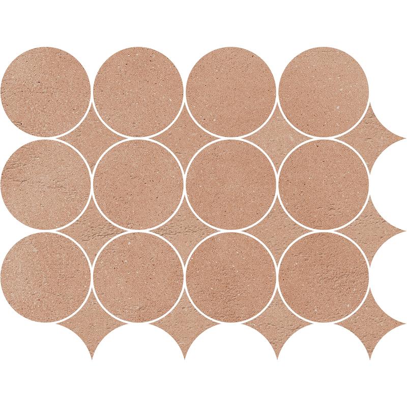 Marazzi SLOW Mosaico Circolare Cotto 32,1x41,6 cm 9 mm Matte