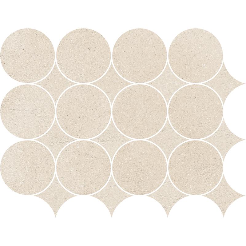 Marazzi SLOW Mosaico Circolare Pomice 32,1x41,6 cm 9 mm Matte