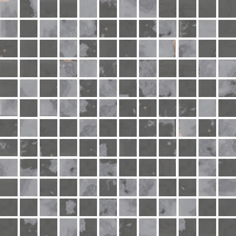 RONDINE SOHO MOSAICO BLACK 25x25 cm 9.5 mm Lux