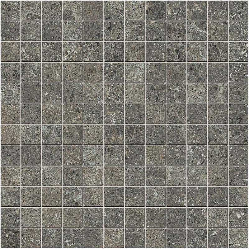 NOVABELL SOVEREIGN Mosaico Antracite 2,5x2,5 30x30 cm 9 mm Matte