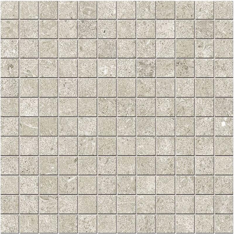 NOVABELL SOVEREIGN Mosaico Grigio Chiaro 2,5x2,5 30x30 cm 9 mm Matte
