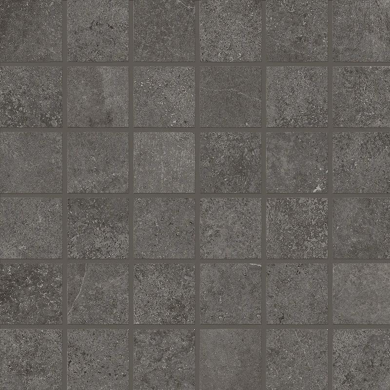 Imola STONCRETE Mosaico Grigio scuro 30x30 cm 10 mm Matte